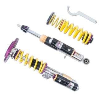 kw coilover kit v4 2015 bmw m3 (f80) / m4 (f82) w/ electronic suspension 3a7200bq - image