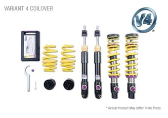 kw coilover kit v4 2018+ mercedes amg gt/gt c roadster w/ adaptive suspension 3a72500a - image