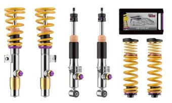 kw coilover kit v4 2016+ mercedes amg gt/gt s coupe/roadster w/o adaptive suspension 3a725080 - image