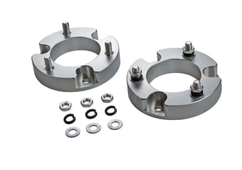 superlift 05-18 toyota tacoma/prerunner 2 & 4 wd aluminum strut spacer kit 2in leveling kit 40046 - image