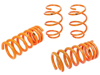 afe control lowering springs 15-21 ford mustang l4/v6 410-301002-n - image