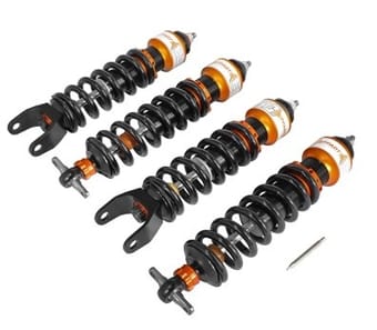 afe control pfadt series featherlight single adj street/track coilover system 97-13 chevy corvette 430-401001-n - image