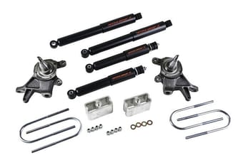 belltech lowering kit with nd2 shocks 98-00 nissan frontier 2wd (all except: crew cab) 439nd - image