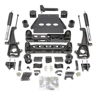 readylift 6" lift kit - ram 1500 with factory air suspension & 22" wheels with big bore knuckle - 2019-2022 44-19622 - image