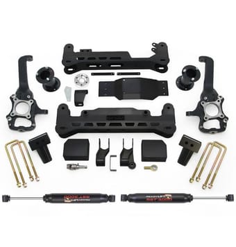 readylift 7" lift kit w/ sst3000 shocks 2015-2020 ford f-150 4wd 44-2575-k - image