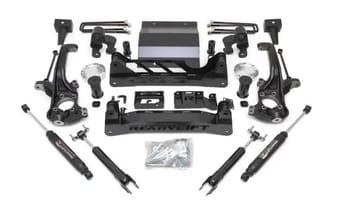 readylift 6'' lift kit gm silverado/sierra 2500hd/3500hd w/ sst 3000 shocks 2020-2022 44-3060 - image