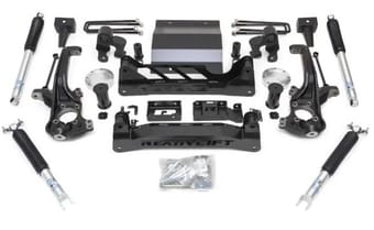 readylift 6'' lift kit gm silverado/sierra 2500hd/3500hd w/bilstein shocks 2020-2022 44-3061 - image