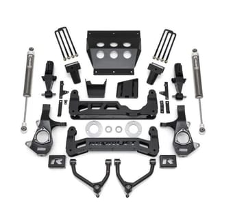 readylift 7" lift kit gm silverado/sierra 1500 2014-2018 w/stamped seel suspension 44-34720 - image