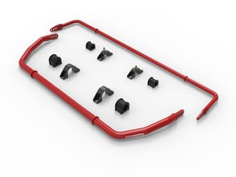 afe control 20-22 ford explorer st 3.0l v6 (tt) sway bar set - front & rear 440-304001-r - image