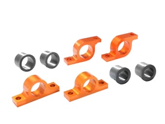afe control pfadt series racing sway bar pillow blocks heavy rate chevrolet corvette (c5/c6) 97-13 440-401006-n - image