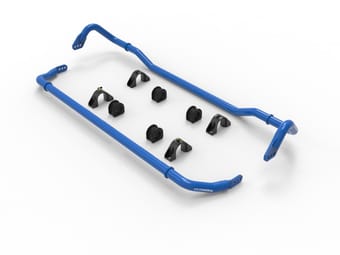 afe 20-22 chevrolet corvette c8 control 3-way adjustable front / rear sway bar set 440-401008-l - image