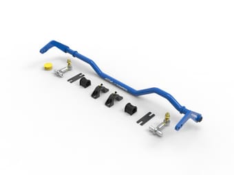 afe 15-20 vw/audi golf r/a3/s3 (mk7) control series rear sway bar - blue 440-612001rl - image