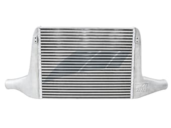 awe tuning 2018-2019 audi b9 s4 / s5 quattro 3.0t cold front intercooler kit 4510-11060 - image