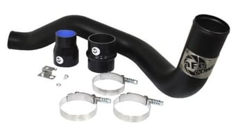 afe bladerunner intercoolers tube in i/c tube in gm diesel trucks 04.5-10 v8-6.6l (td) lly/lbz/lmm 46-20049 - image