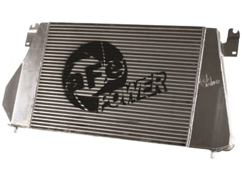 afe bladerunner intercoolers i/c gm diesel trucks 06-10 v8-6.6l (td) lbz/lmm 46-20051 - image
