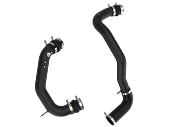 afe bladerunner intercooler 3in inlet/outlet tube 08-10 ford diesel trucks v8 6.4l (td) 46-20074-b - image