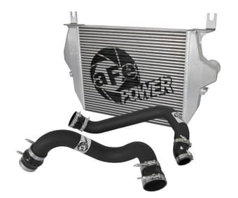 afe bladerunner intercooler w/tubes 03-07 ford diesel trucks v8 6.0l (td) 46-20102-1 - image
