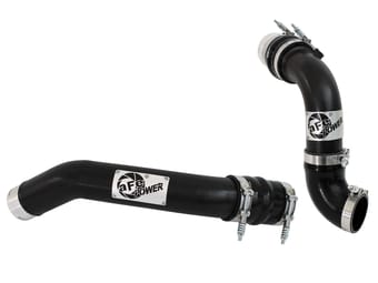 afe bladerunner intercooler hot and cold side tubes, 11-16 ford diesel trucks v8-6.7l (td) 46-20144-b - image