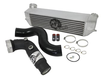 afe bladerunner intercooler w/ tubes 07-10 bmw 335i l6-3.0l (tt) n54 46-20152-b - image
