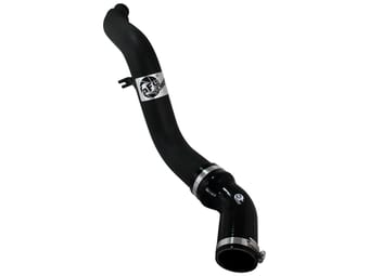 afe bladerunner intercoolers 3in black tube hot side w/ couplings & clamps 14-15 ram 1500 v6-3.0l 46-20178-b - image