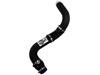 afe bladerunner 3in intercooler tube cold side black for 14-15 ram 1500 ecodiesel v6-3.0l (td) 46-20179-b - image