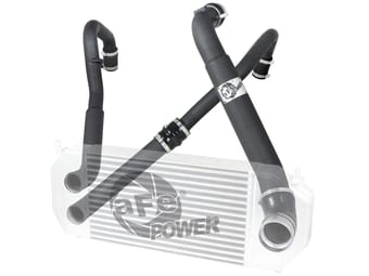 afe bladerunner intercooler tubes combo 15-17 ford f-150 v6 2.7 (tt) 46-20204-b - image