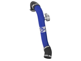 afe bladerunner intercoolers i/c (hot side) - blue 15-21 ford mustang l4-2.3l (t) 46-20258-l - image