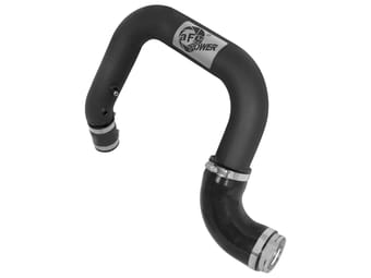 afe bladerunner 2.5in black ic tube hot side w/ coupling & clamp kit 16-21 gm colorado/canyon 2.8l 46-20268-b - image
