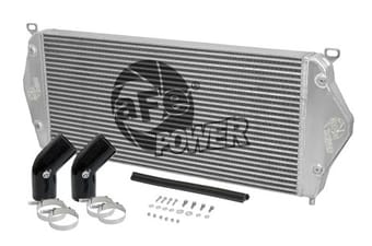 afe bladerunner gt series intercooler 16-17 nissan titan xd v8 5.0l (td) 46-20281 - image