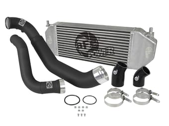 afe bladerunner gt series intercooler w/ tubes black 18-20 ford f-150 v6-3.0l (td) 46-20362-b - image