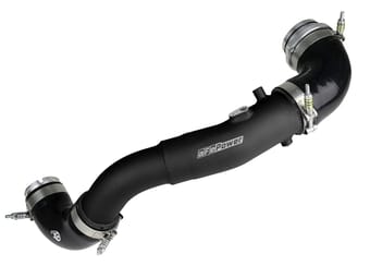 afe bladerunner 2.5-3in hot side charge pipe black 20-21 bmw z4 m40i (g29) l6-3.0l (t) b58 46-20408-b - image