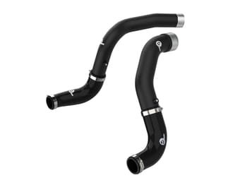 afe bladerunner black 3in intercooler hot & cold side pipe kit 20-21 jeep wrangler v6-3.0l (td) 46-20434-b - image