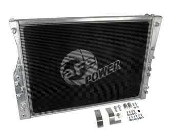 afe bladerunner street series aluminum radiator 08-10 ford diesel trucks 6.4 liter 46-52091 - image