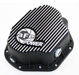 afe power cover diff rear machined cov diff r dodge diesel trucks 94-02 l6-5.9l (td) machined 46-70032 - image