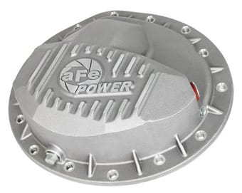 afe front differential cover (raw; street series); dodge diesel trucks 03-12 l6-5.9/6.7l (td) 46-70040 - image