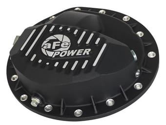 afe power cover diff front machined cov diff f dodge diesel trucks 03-11 l6-5.9/6.7l machined 46-70042 - image