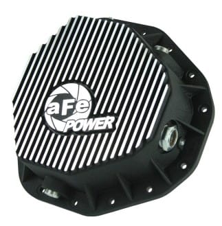 afe power cover rear differential cov diff r dodge diesel trucks 03-05 l6-5.9l machined 46-70092 - image