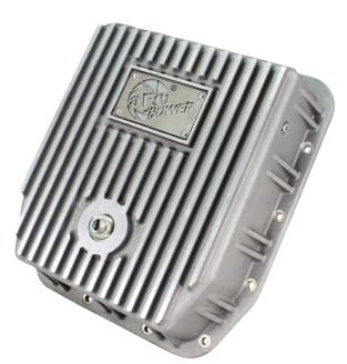 afe transmission pan (raw); ford trucks 93-08 aode/4r70w 46-70220 - image