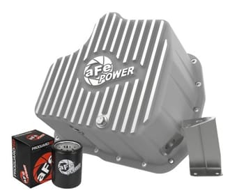 afe street series deep engine oil pan 11-16 gm duramax v8-6.6l (td) 46-70340 - image