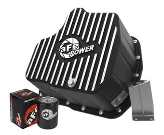 afe pro series deep engine oil pan 11-16 gm duramax v8-6.6l (td) 46-70342 - image