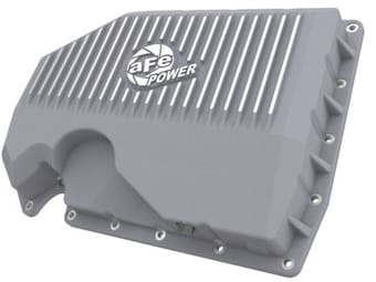 afe 05-19 vw 1.8l/2.0l w/o oil sensor engine oil pan raw power street series w/ machined fins 46-71240a - image