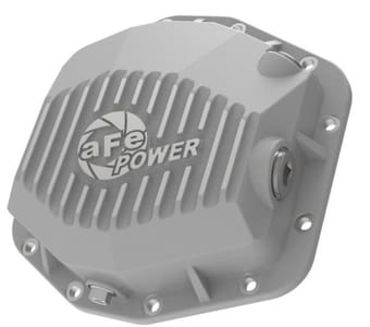 afe power 2021 ford bronco w/ dana m220 differential cover raw street series w/ machined fins 46-71290a - image