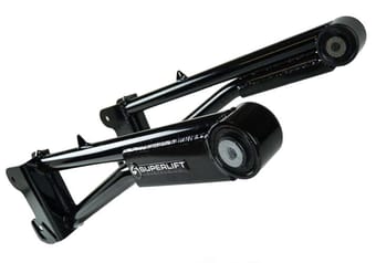 superlift 14-18 ram 2500/13-18 ram 3500 4wd replacement radius arms 4in lift kit component box 4685 - image