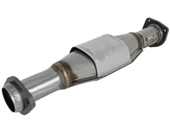 afe power direct fit catalytic converter replacements rear 00-03 jeep wrangler (tj) i6-4.0l 47-48002 - image