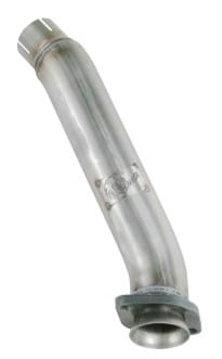 afe power twisted steel loop delete d/p aluminized steel 12-18 jeep wrangler (jk) v6 3.6l 48-06209 - image