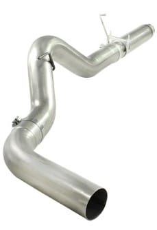 afe atlas exhausts dpf-back aluminized steel exhaust dodge diesel trucks 07.5-12 l6-6.7l no tip 49-02016 - image