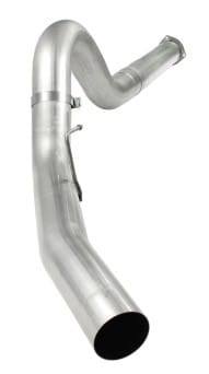 afe atlas 5in dpf-back aluminized steel exh sys, ford diesel trucks 11-14 v8-6.7l (td) no tip 49-03055 - image