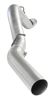 afe atlas exhaust 5in dpf-back al steel 11-13 gm diesel trucks v8-6.6l (td) lml 49-04041 - image