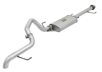 afe scorpion 2-1/2in aluminized steel cat-back exhaust 07-17 toyota fj cruiser v6 4.0l 49-06038 - image