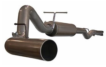 afe large bore hd exhausts cat-back ss-409 exh cb gm diesel trucks 01-05 v8-6.6l (td) lb7/lly 49-14001 - image